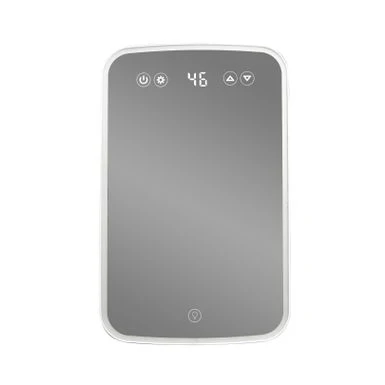 Danby 7.4L Mini Fridge With Mirror & Light In White - White 3 Danby 7.4L Mini Fridge With Mirror & Light In White - White