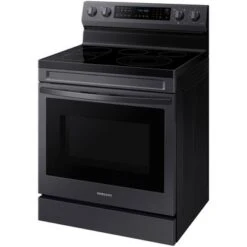 Samsung 6.3-Cu. Ft. Smart Freestanding Electric Range With No-Preheat Air Fry, Convection+ And Griddle, Brushed Black 18 Samsung 6.3-Cu. Ft. Smart Freestanding Electric Range With No-Preheat Air Fry, Convection+ And Griddle, Brushed Black -KitchenAid Shop f98425c5 f43e 439b 849e 46c86e22705c