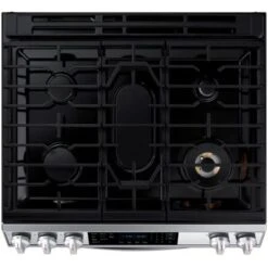Samsung - 6.0 Cu. Ft. Front Control Slide-In Gas Convection Range With Air Fry & Wi-Fi, Fingerprint Resistant - Stainless Steel -KitchenAid Shop f987eccb 2cbc 5913 bab7 005af35af345