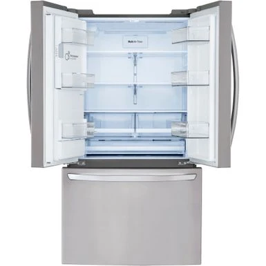 LG - 27.7 Cu. Ft. French Door Smart Refrigerator With External Ice And Water - Stainless Steel 9 LG - 27.7 Cu. Ft. French Door Smart Refrigerator With External Ice And Water - Stainless Steel - Image 7