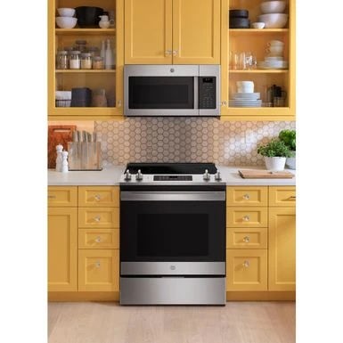 GE - 5.3 Cu. Ft. Slide-In Electric Range - Stainless Steel 5 GE - 5.3 Cu. Ft. Slide-In Electric Range - Stainless Steel - Image 3