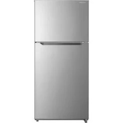 Insignia™ - 18 Cu. Ft. Top-Freezer Refrigerator - Stainless Steel