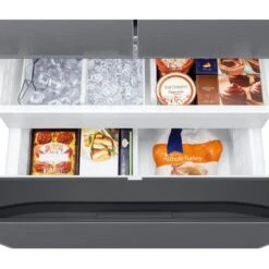 Samsung - 27 Cu. Ft. 3-Door French Door Counter Depth Smart Refrigerator With Dual Auto Ice Maker - Fingerprint Resistant Stainless Look -KitchenAid Shop fa388ad3 25fd 5454 86df e17daceca95b