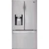 LG - 27.7 Cu. Ft. French Door Smart Refrigerator With External Ice And Water - Stainless Steel -KitchenAid Shop fb15e388 4146 5092 a6a7 32b6e8767428