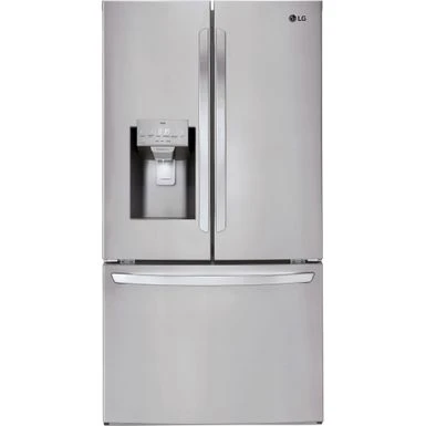 LG - 27.7 Cu. Ft. French Door Smart Refrigerator With External Ice And Water - Stainless Steel 3 LG - 27.7 Cu. Ft. French Door Smart Refrigerator With External Ice And Water - Stainless Steel