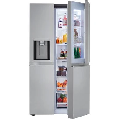 LG 27-Cu. Ft. Side-by-Side Door-in-Door Refrigerator With Craft Ice, Stainless Steel 7 LG 27-Cu. Ft. Side-by-Side Door-in-Door Refrigerator With Craft Ice, Stainless Steel - Image 5