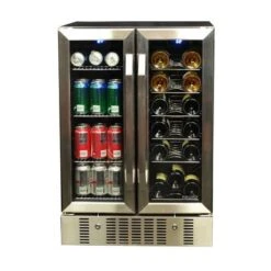 NewAir 18 Bottle/ 52 Can, Dual Zone Wine And Beverage Cooler - Black 17 NewAir 18 Bottle/ 52 Can, Dual Zone Wine And Beverage Cooler - Black -KitchenAid Shop fd0a7922 cfbc 46c0 b49b c0d364f6456b