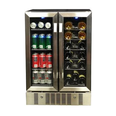 NewAir 18 Bottle/ 52 Can, Dual Zone Wine And Beverage Cooler - Black 5 NewAir 18 Bottle/ 52 Can, Dual Zone Wine And Beverage Cooler - Black - Image 3