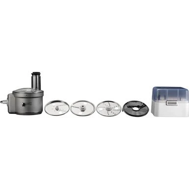 KitchenAid - KSM2FPA Food Processor Attachment Kit With Commercial Style Dicing - Plata 10 KitchenAid - KSM2FPA Food Processor Attachment Kit With Commercial Style Dicing - Plata - Image 8
