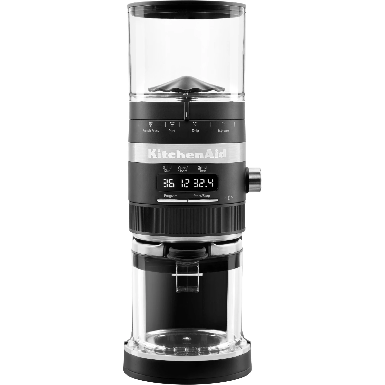 KitchenAid Burr Coffee Grinder In Black Matte 3 KitchenAid Burr Coffee Grinder In Black Matte