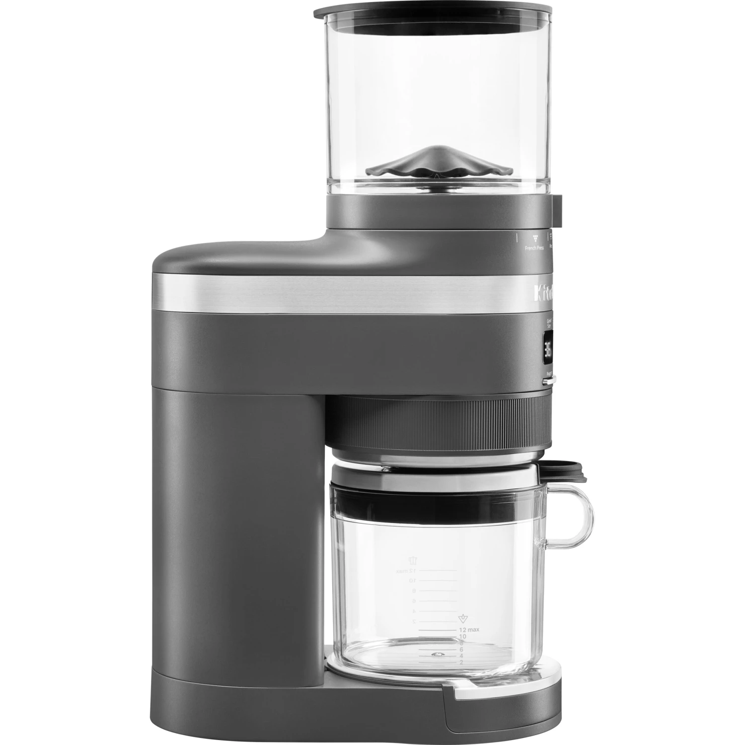KitchenAid Burr Coffee Grinder In Matte Charcoal Gray 5 KitchenAid Burr Coffee Grinder In Matte Charcoal Gray - Image 3