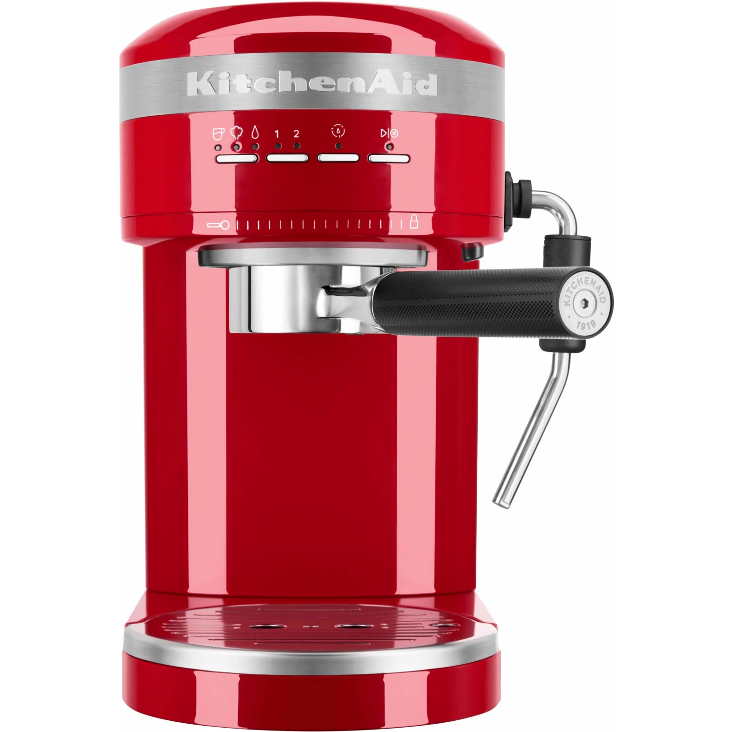 KitchenAid Semi-Automatic Espresso Machine In Empire Red 3 KitchenAid Semi-Automatic Espresso Machine In Empire Red
