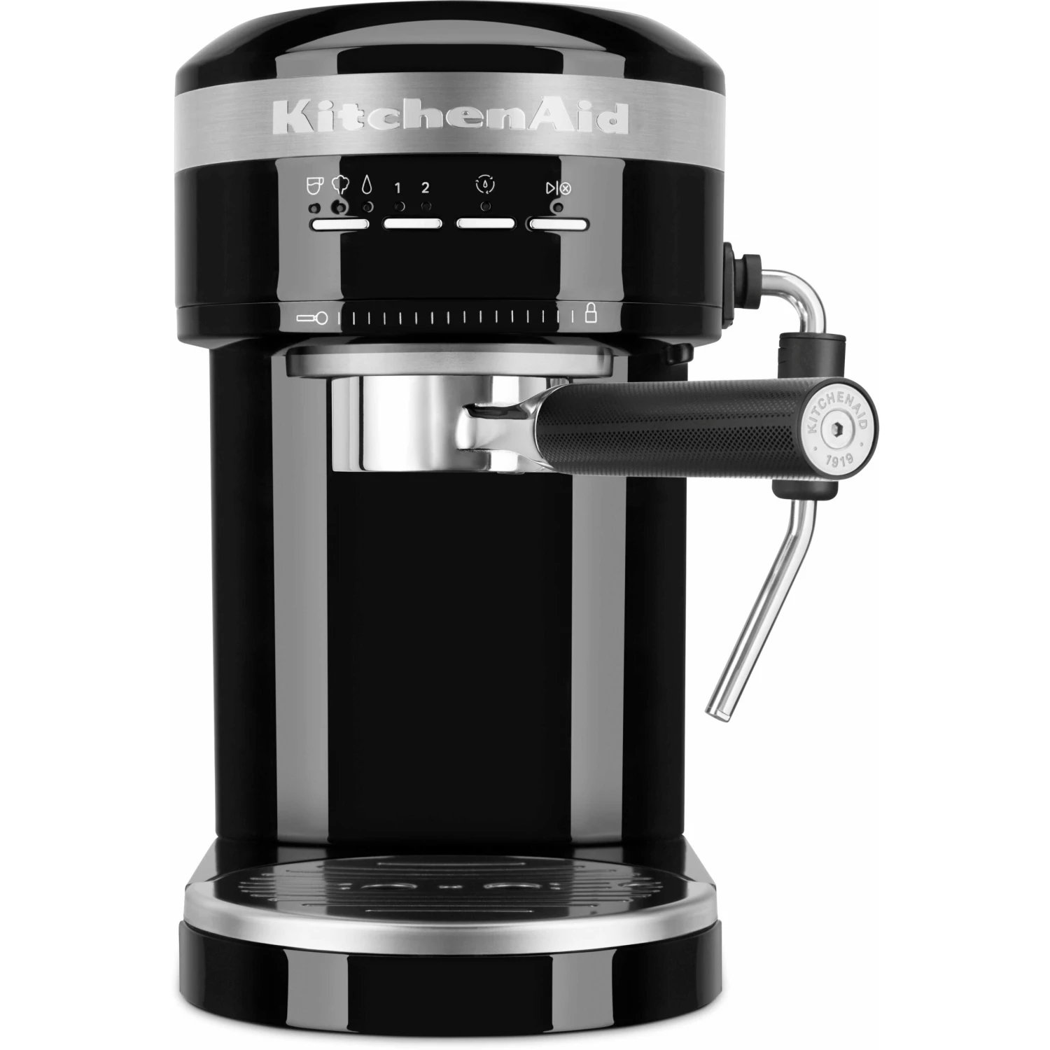 KitchenAid Semi-Automatic Espresso Machine In Onyx Black 3 KitchenAid Semi-Automatic Espresso Machine In Onyx Black