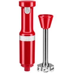 KitchenAid Cordless Variable-Speed Immersion Blender In Empire Red With Whisk And Blending Jar 11 KitchenAid Cordless Variable-Speed Immersion Blender In Empire Red With Whisk And Blending Jar -KitchenAid Shop khbbv53er 4
