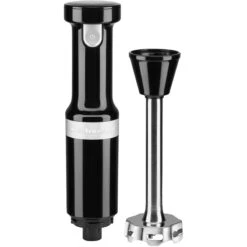 KitchenAid Cordless Variable-Speed Immersion Blender In Onyx Black With Whisk And Blending Jar 11 KitchenAid Cordless Variable-Speed Immersion Blender In Onyx Black With Whisk And Blending Jar -KitchenAid Shop khbbv53ob 4