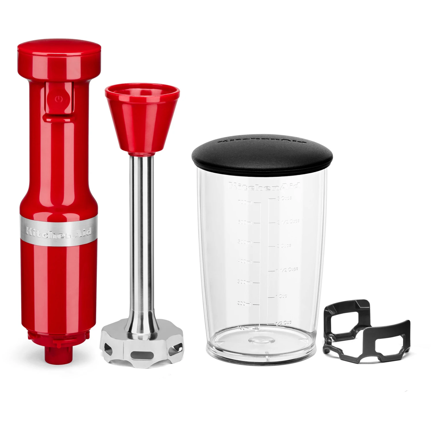 KitchenAid Corded Variable-Speed Immersion Blender In Empire Red With Blending Jar 4 KitchenAid Corded Variable-Speed Immersion Blender In Empire Red With Blending Jar - Image 2