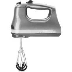 KitchenAid - 6 Speed Hand Mixer With Flex Edge Beaters - KHM6118 - Contour Silver 21 KitchenAid - 6 Speed Hand Mixer With Flex Edge Beaters - KHM6118 - Contour Silver -KitchenAid Shop khm6118cu 2