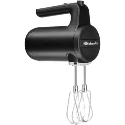 KitchenAid - Cordless 7 Speed Hand Mixer - Black Matte -KitchenAid Shop khmb732bm 3