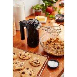 KitchenAid Cordless 7-Speed Hand Mixer With Turbo Beaters II In Onyx Black -KitchenAid Shop khmb732ob 1