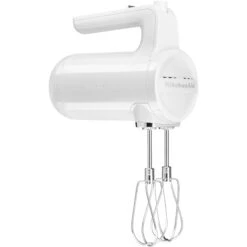 KitchenAid Cordless 7-Speed Hand Mixer With Turbo Beaters II In White 10 KitchenAid Cordless 7-Speed Hand Mixer With Turbo Beaters II In White -KitchenAid Shop khmb732wh 3