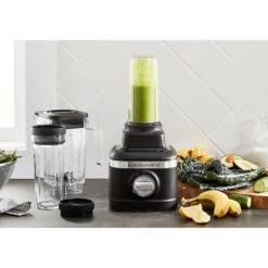 KitchenAid K150 3-Speed Ice Crushing Blender With 16-Oz. And 48-Oz. Blending Jars In Black Matte 5 KitchenAid K150 3-Speed Ice Crushing Blender With 16-Oz. And 48-Oz. Blending Jars In Black Matte -KitchenAid Shop ksb1332bm 1