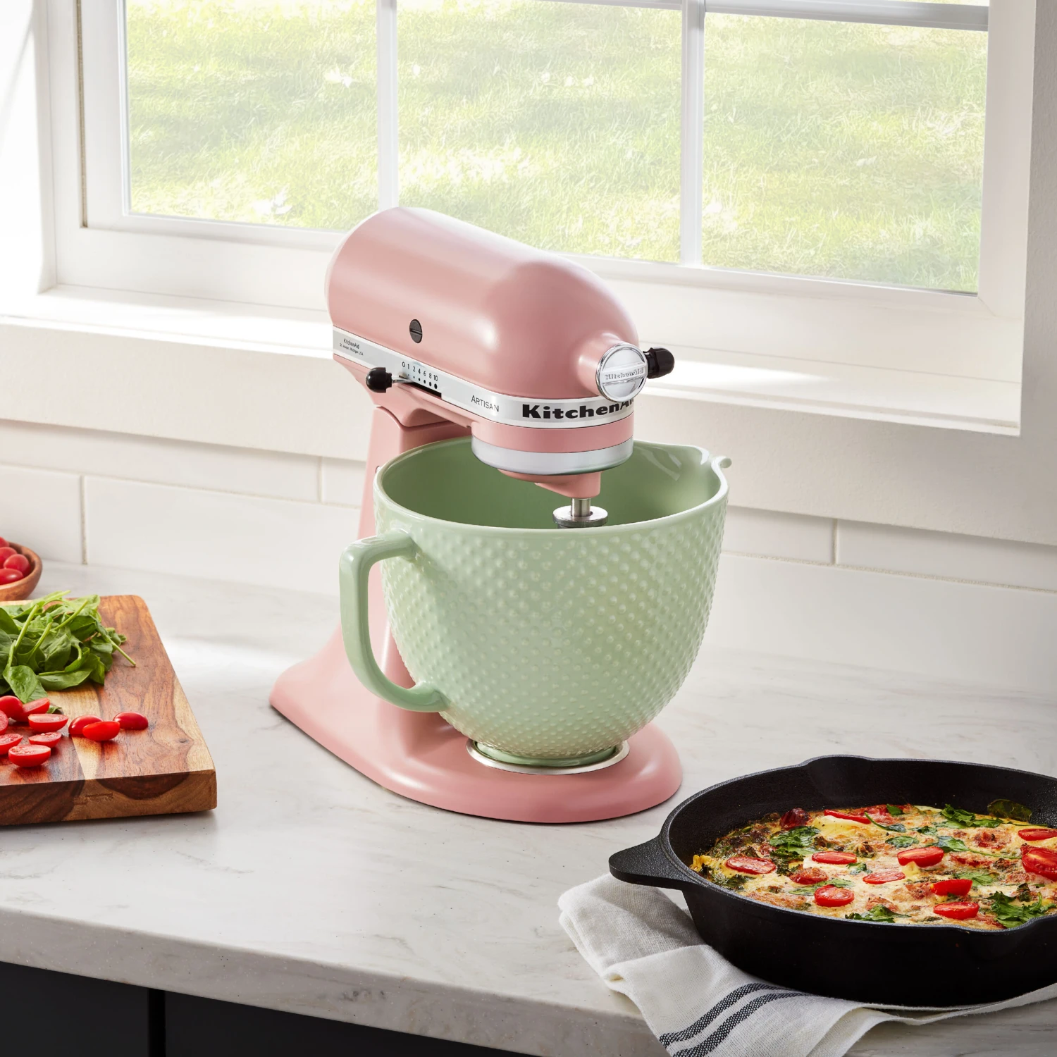 KitchenAid Artisan Series 325-Watt Tilt-Back Head Stand Mixer In Matte Dried Rose 4 KitchenAid Artisan Series 325-Watt Tilt-Back Head Stand Mixer In Matte Dried Rose - Image 2