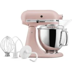 KitchenAid Artisan Series 325-Watt Tilt-Back Head Stand Mixer In Feather Pink 11 KitchenAid Artisan Series 325-Watt Tilt-Back Head Stand Mixer In Feather Pink -KitchenAid Shop ksm150psft 4