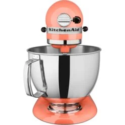 KitchenAid Artisan Series 325-Watt Tilt-Back Head Stand Mixer In Bird Of Paradise -KitchenAid Shop ksm150psph 1