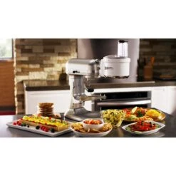 KitchenAid Food Processor Attachment -KitchenAid Shop ksm1fpa lifestyle1