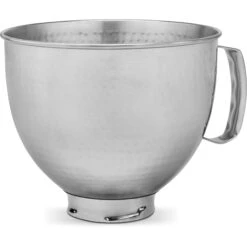 KitchenAid 5-Quart Tilt-Head Hammered Stainless Steel Bowl 6 KitchenAid 5-Quart Tilt-Head Hammered Stainless Steel Bowl -KitchenAid Shop ksm5ssbhm 1