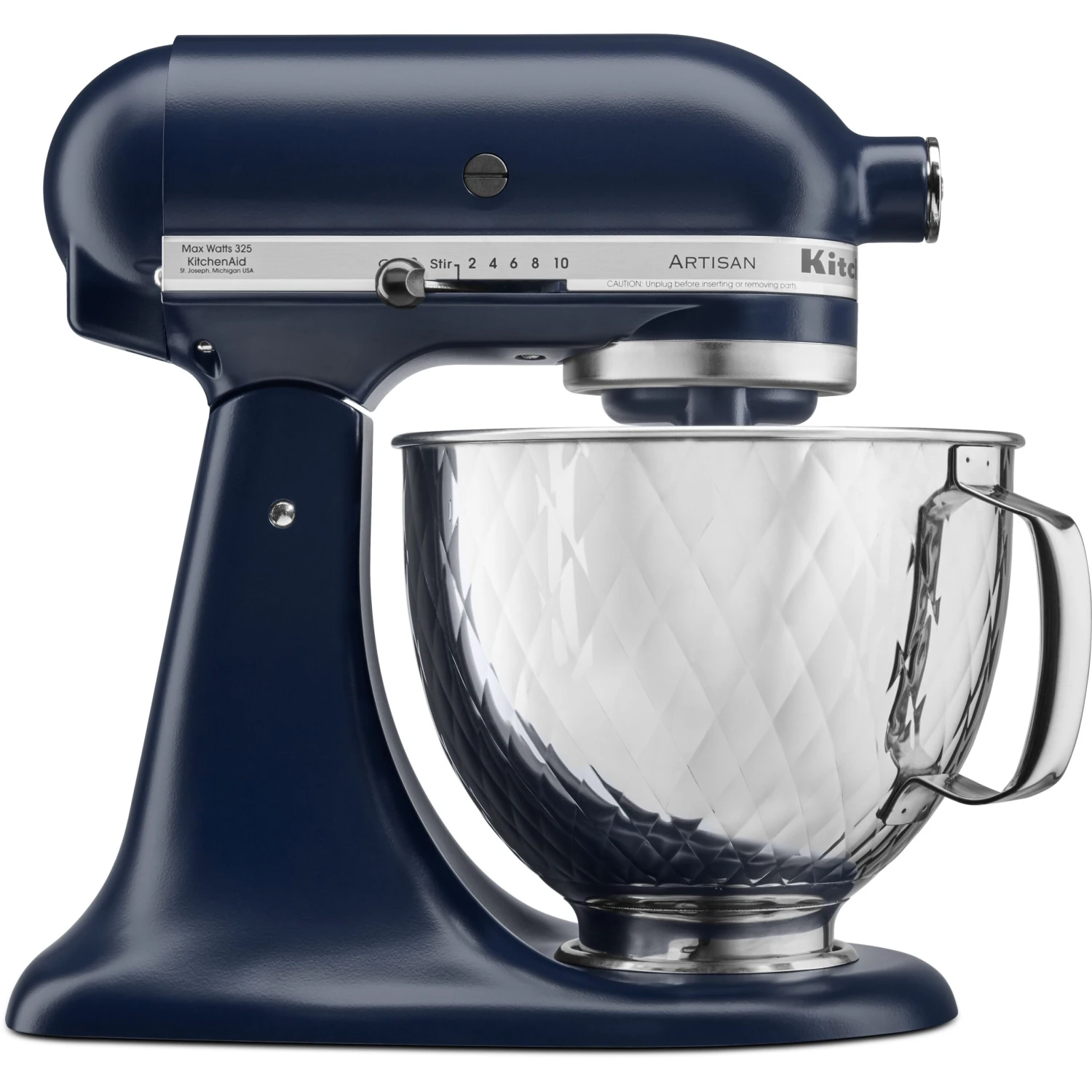 KitchenAid 5-Quart Tilt-Head Quilted Stainless Steel Bowl 4 KitchenAid 5-Quart Tilt-Head Quilted Stainless Steel Bowl - Image 2