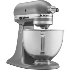 KitchenAid Deluxe 4.5-Quart Tilt-Head Stand Mixer In Silver -KitchenAid Shop ksm97sl 2