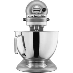 KitchenAid Deluxe 4.5-Quart Tilt-Head Stand Mixer In Silver -KitchenAid Shop ksm97sl 4