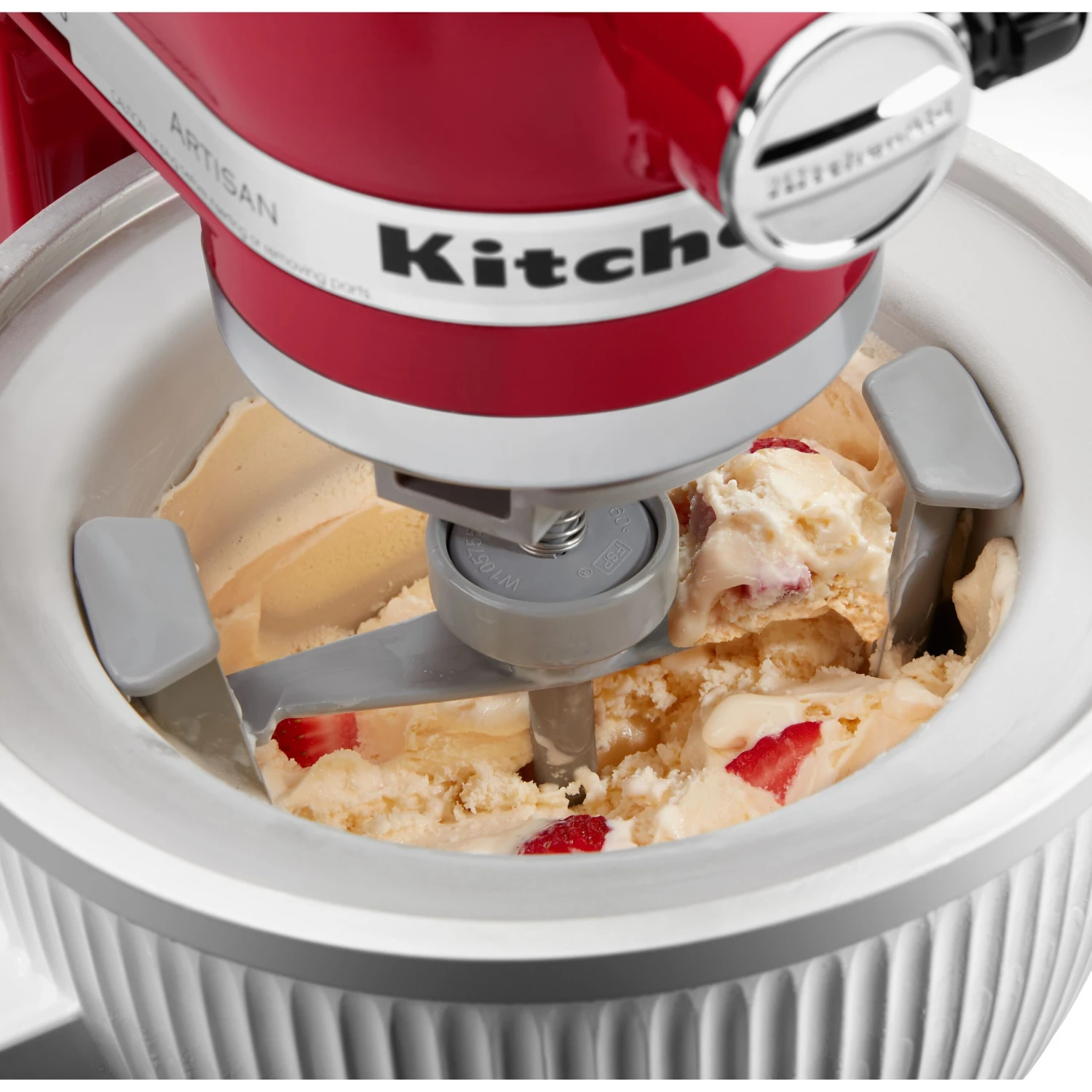 KitchenAid - Ice Cream Maker Attachment, KSMICM - White 11 KitchenAid - Ice Cream Maker Attachment, KSMICM - White - Image 9