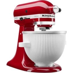 KitchenAid - Ice Cream Maker Attachment, KSMICM - White 21 KitchenAid - Ice Cream Maker Attachment, KSMICM - White -KitchenAid Shop ksmicm 4